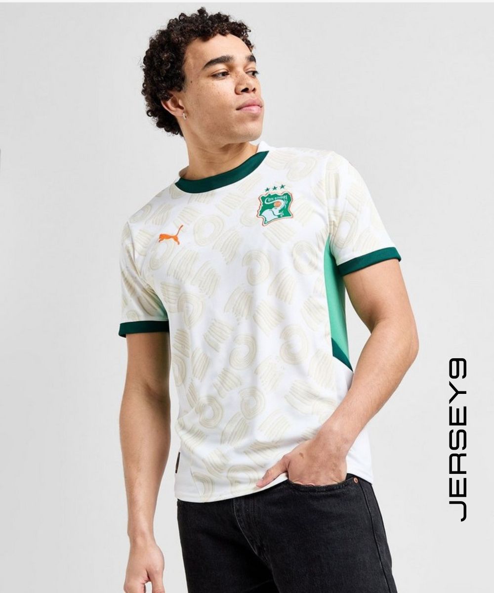 Ivory Coast 2025 away jersey