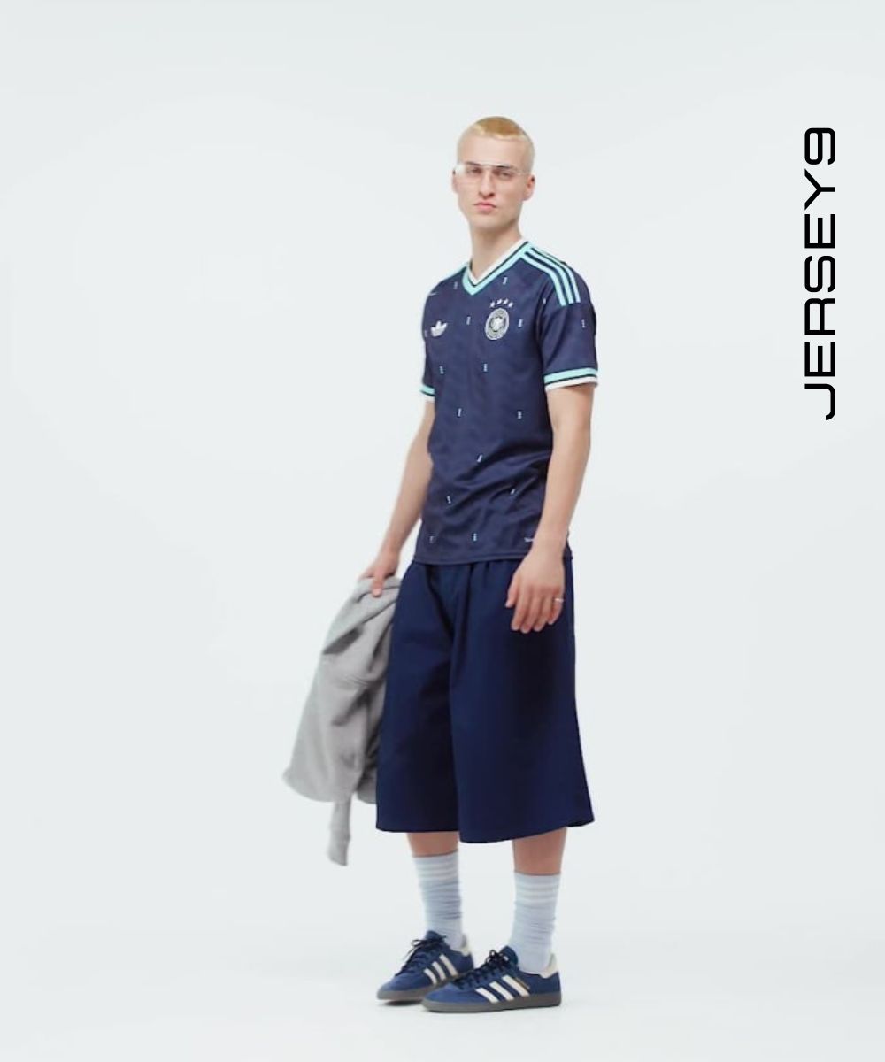 Germany 26 awawy Jersey worn by fan in stadium