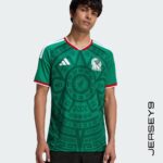 Mexico 26 Home Jersey worn by fan in stadium